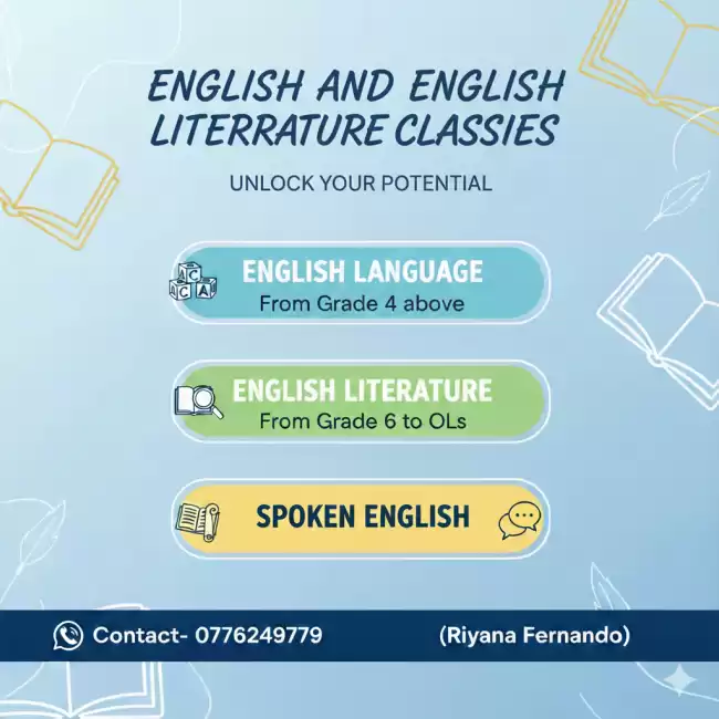 English and English Literature and Spoken
