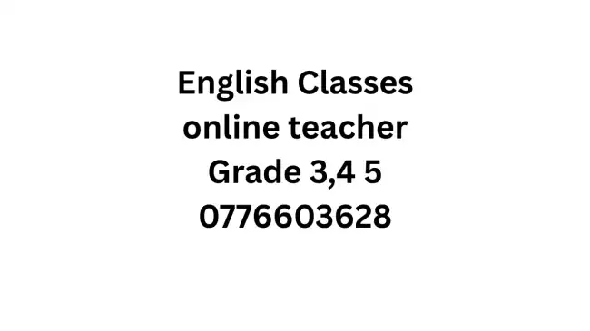 English Class