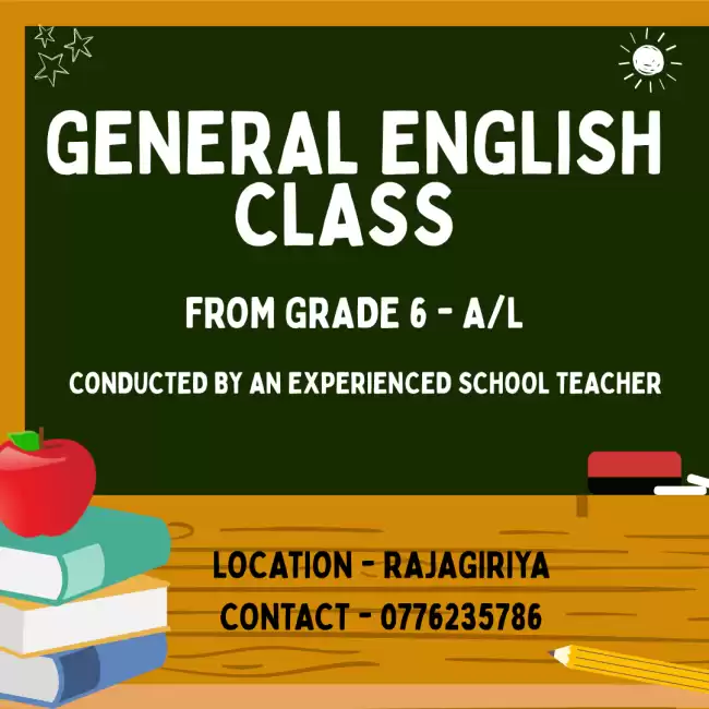 English Class for Grade 6-11