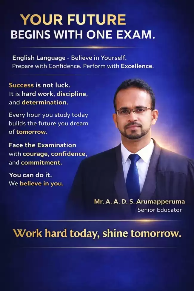 English class from Stage 3