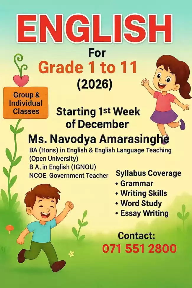 English classes