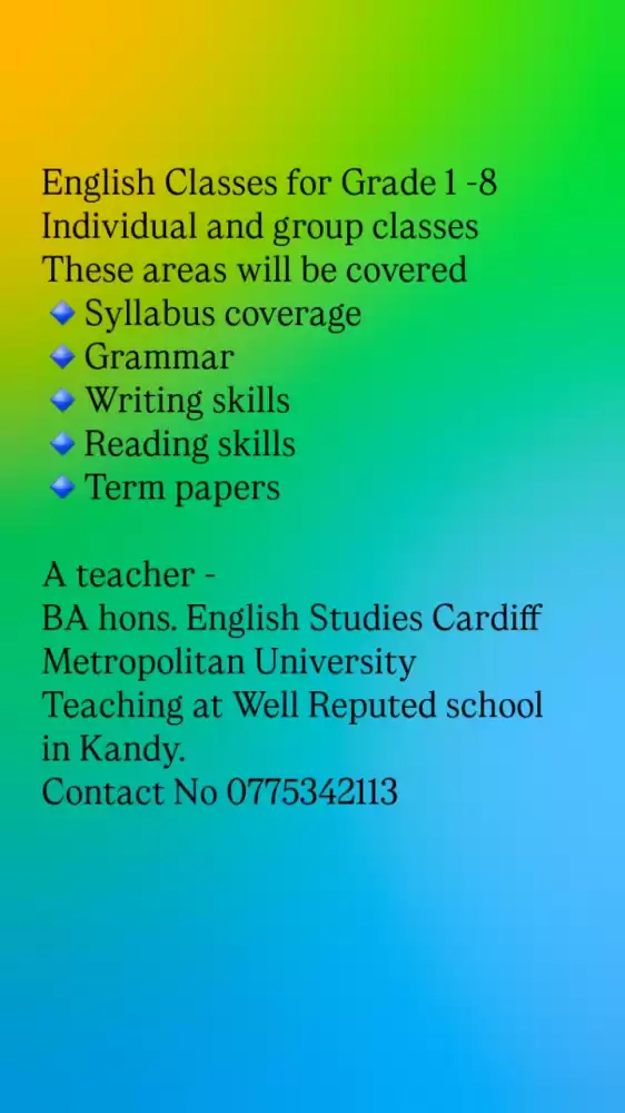 English Classes
