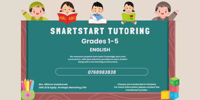 English Classes for grade 1-5