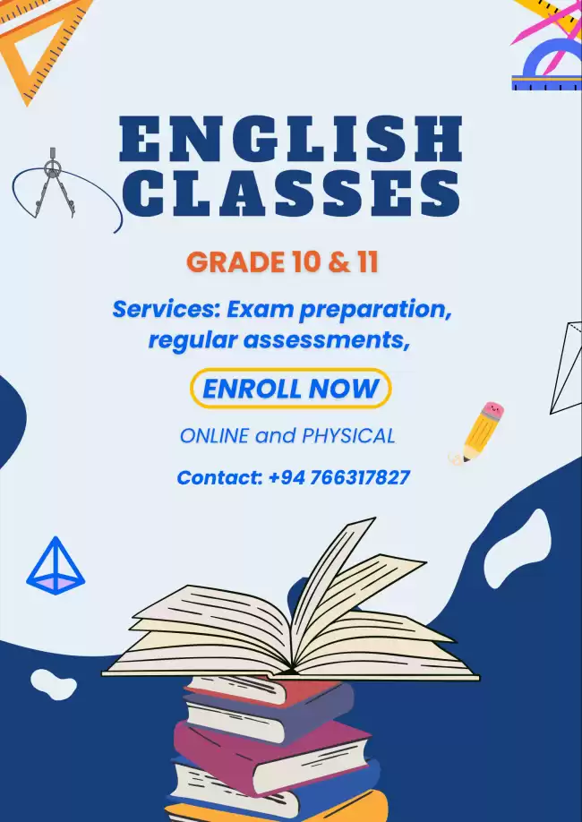 English Classes for Grades 10 & 11