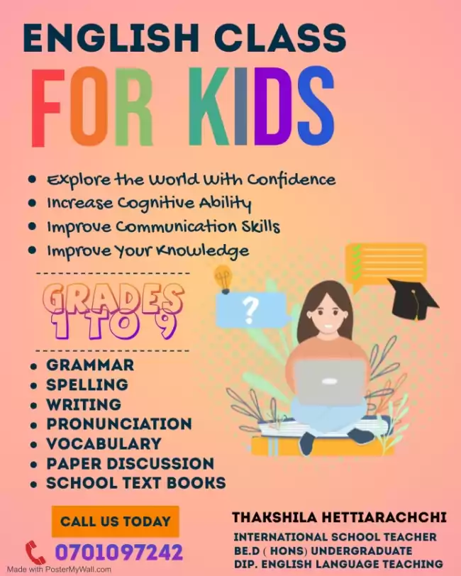English Classes for kids