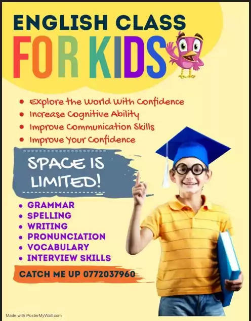 English Classes for kids