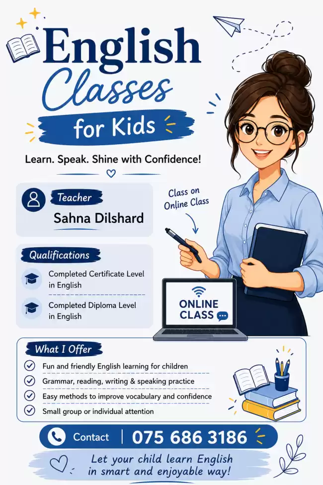 English classes for kids