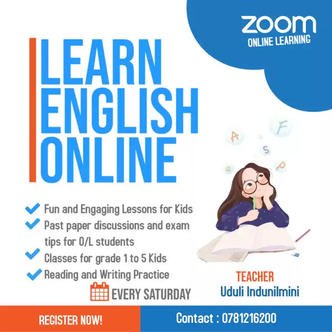 English Classes For Kids & English Past Paper Discussions For O/L Students