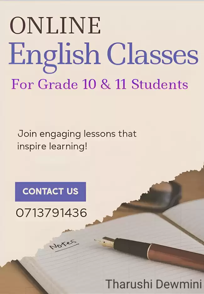 English classes for o/l students