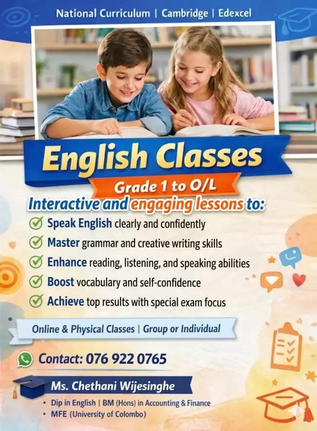 English Classes for Students