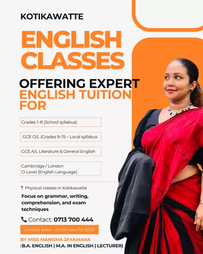 English classes in Kotikawatte