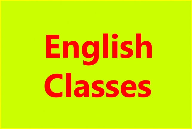 English classes (Local & International)