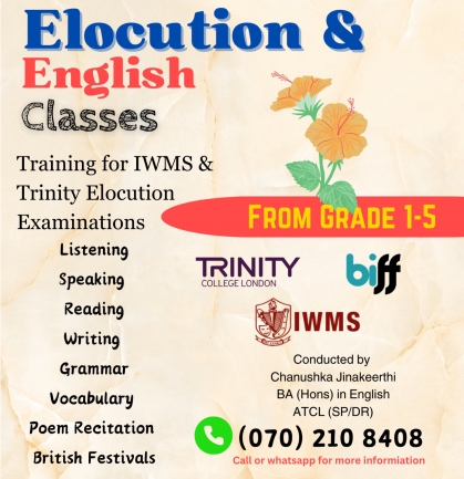 English & Elocution Classes