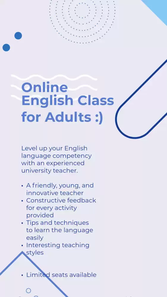 English for Adults