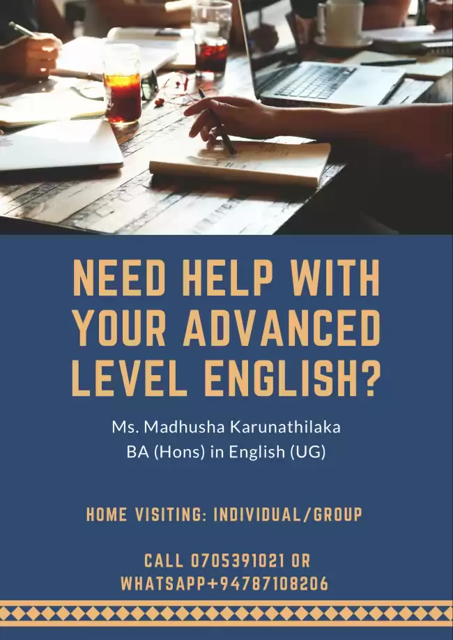 English for Advanced Levels (Local)