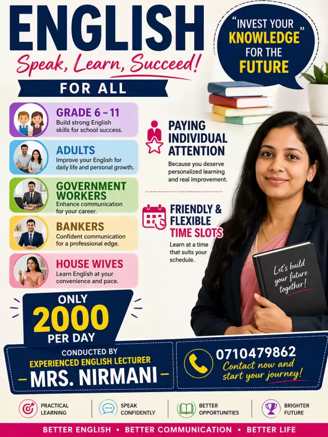 English for all