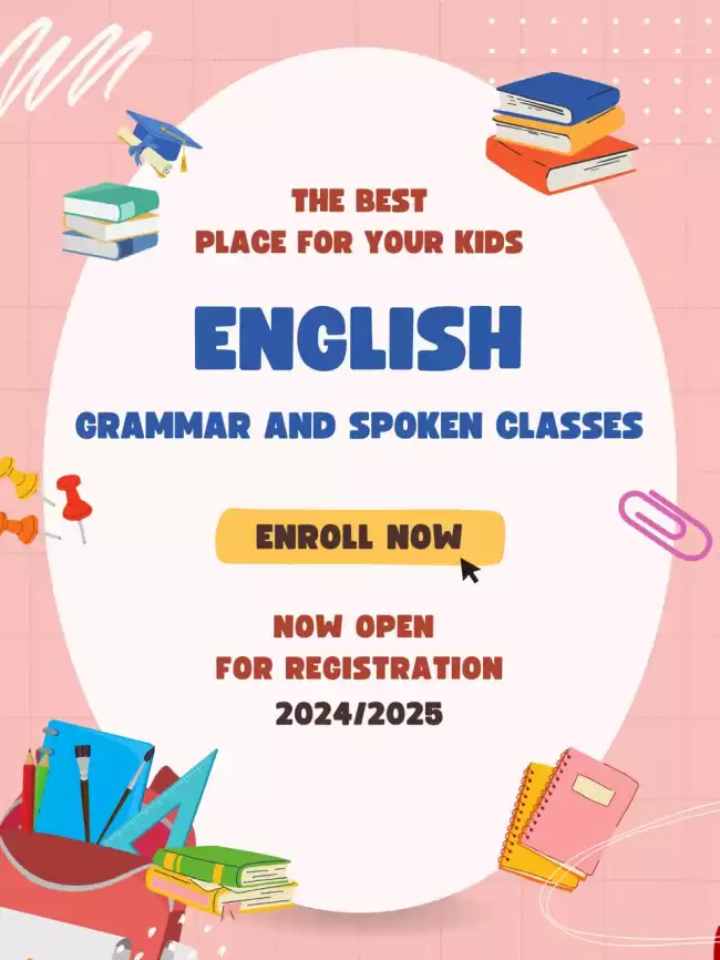 English grammar and spoken classes