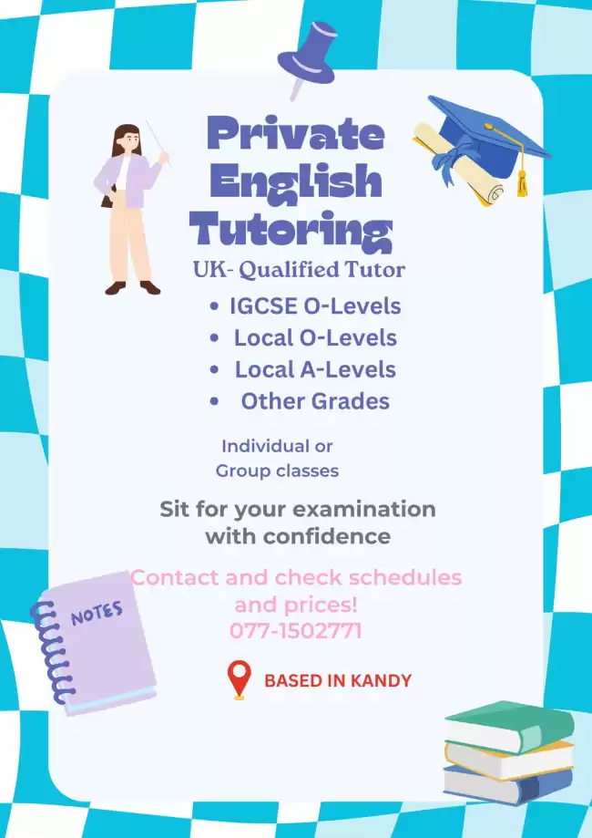 English Language (A)EDEXCEL O LEVEL examinations