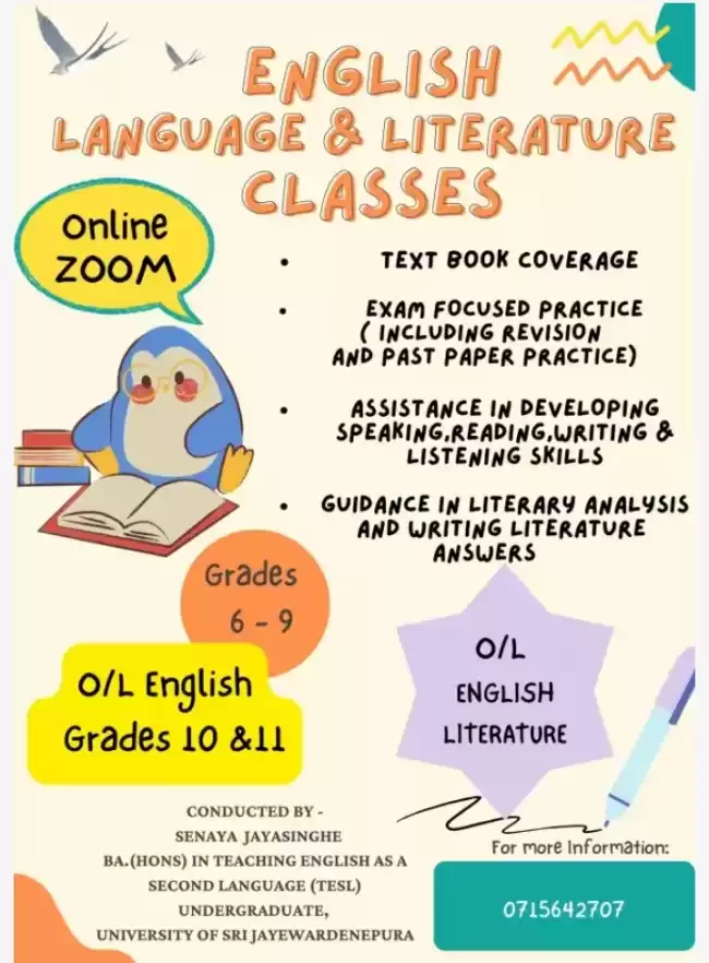 English Language and Literature