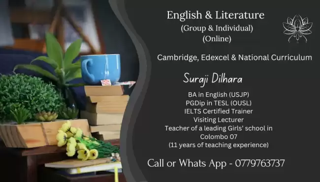 English Language and Literature