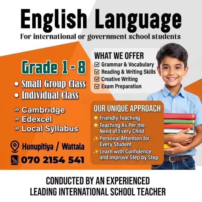 English Language Classes