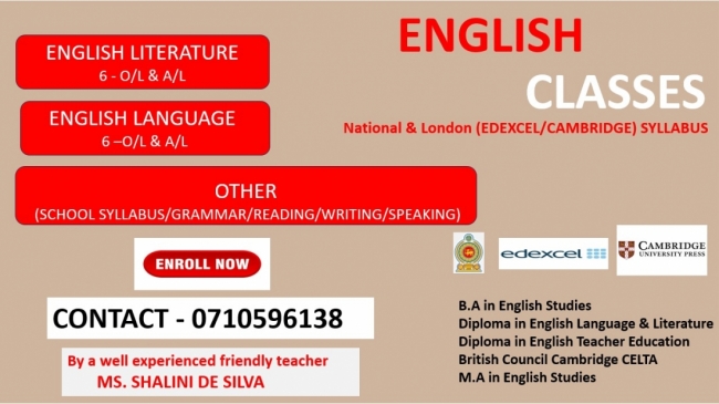 ENGLISH LANGUAGE & LITERATURE