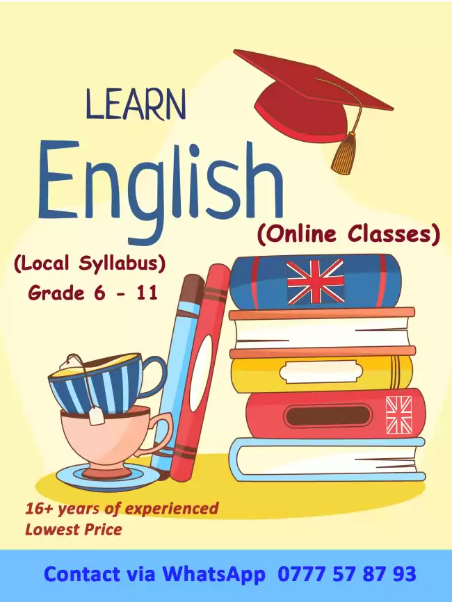 English Language - online classes