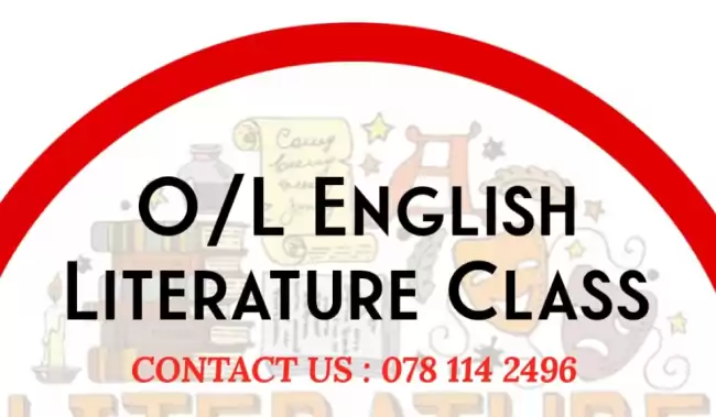 English Literature Class for Grade 10,11