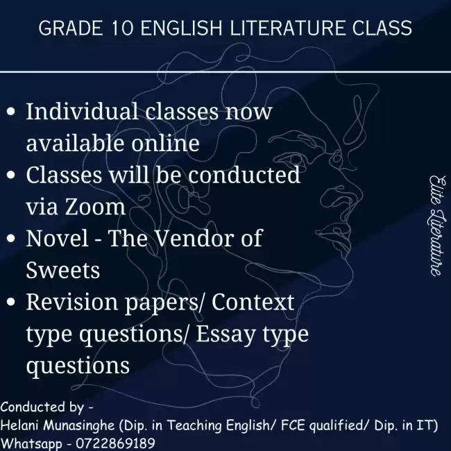 English Literature Classes