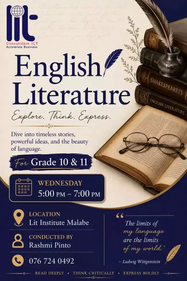 English Literature Classes