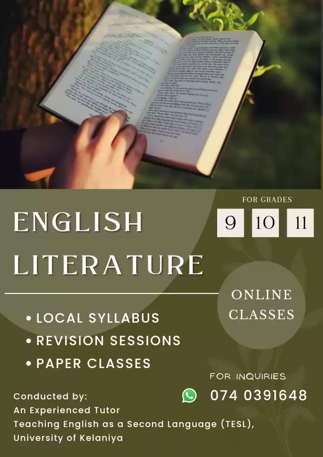 English Literature online classes