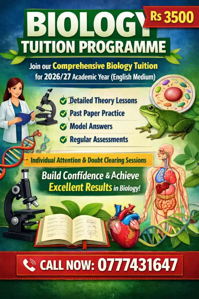 English Local BIO 2028/2027