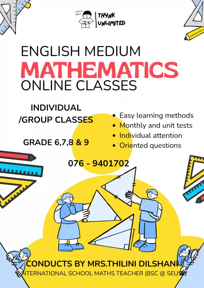 English medium Mathematics Class