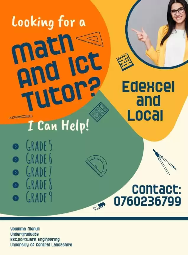 English Medium Maths and ICT classes for Local and Edexcel