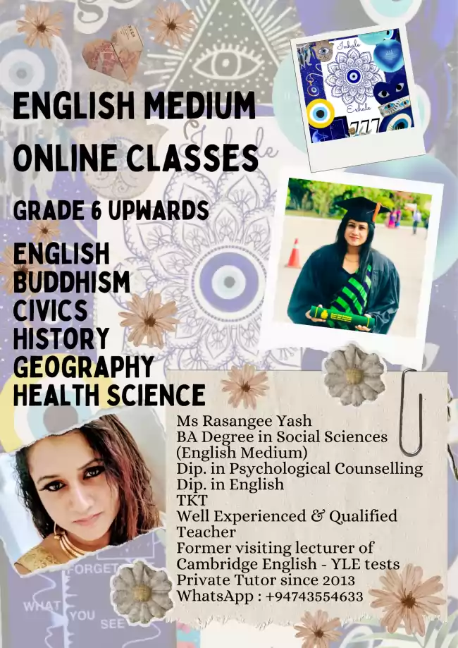 English Medium - Online Classes