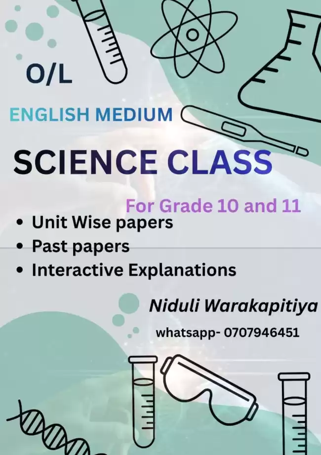 English medium Science OLs