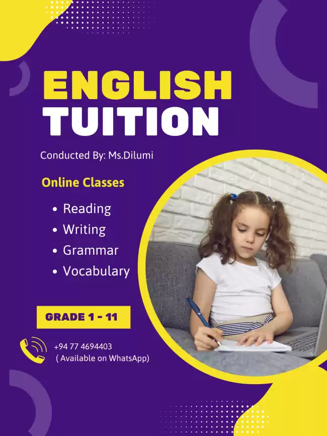 English online Tutoring