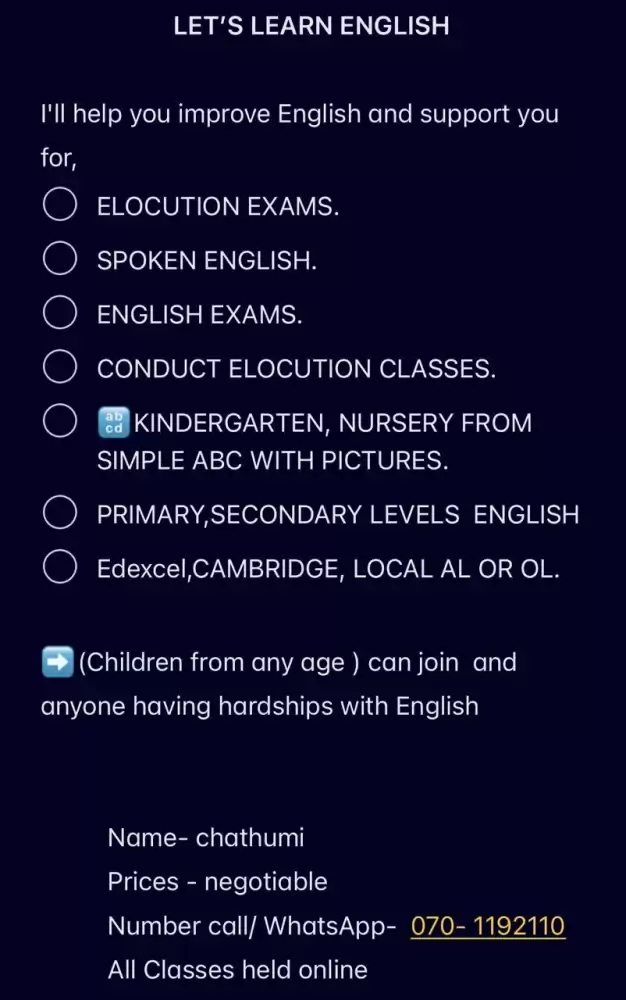 English spoken, elocution ,local, exam support- edexcel & Cambridge