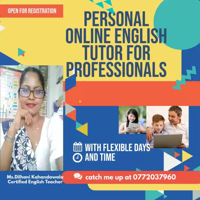 'Enhancing your English skills for personal improvement.'
