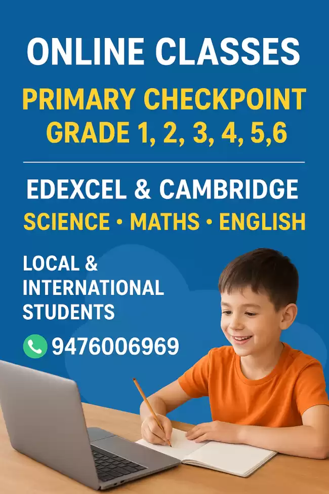 'Excel with Edexcel & Cambridge – World-Class Learning for Grades 1–6 and Primary Checkpoint!'