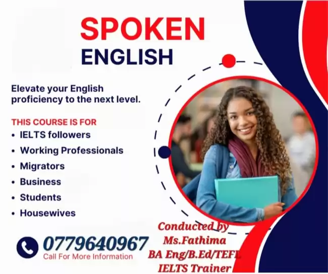 FAST SPOKEN ENGLISH COURSE FOR LADIES