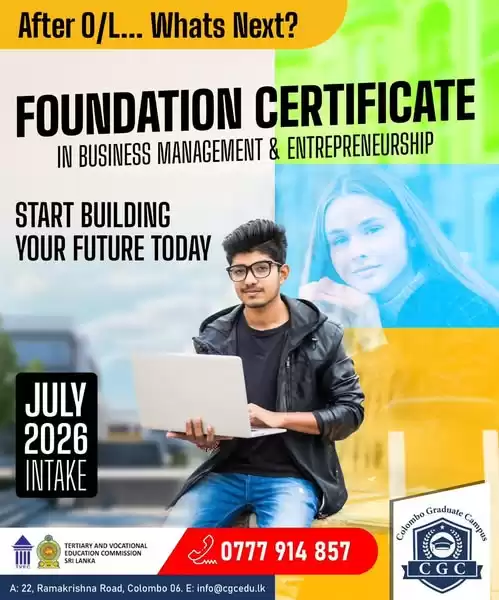 Foundation in Business Management & Entrepreneurship