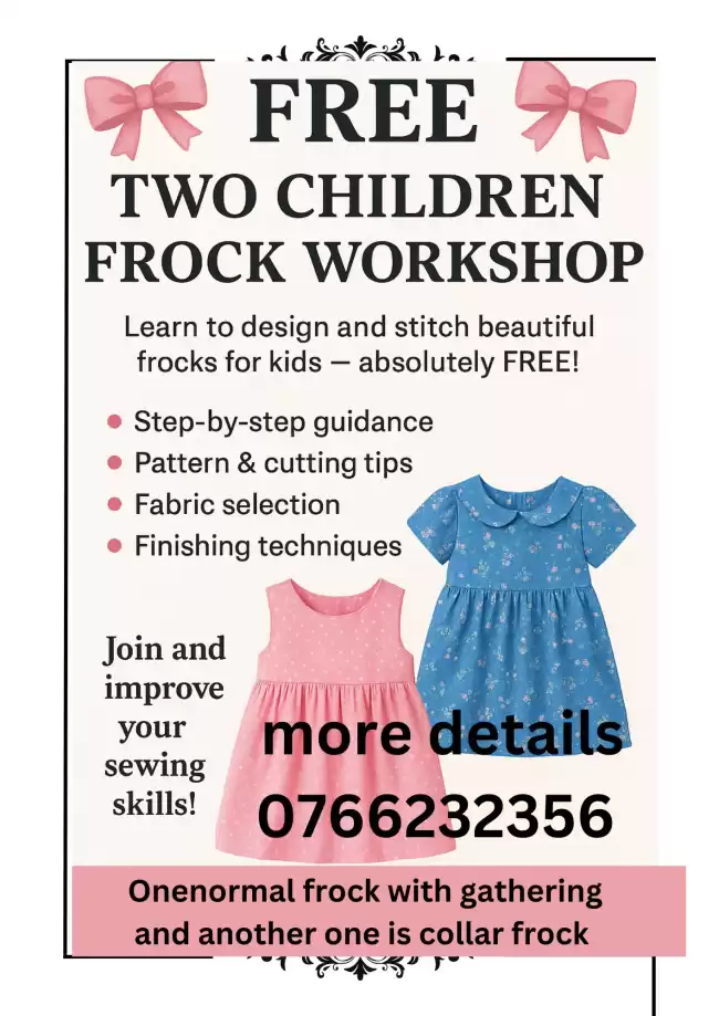 Free workshop