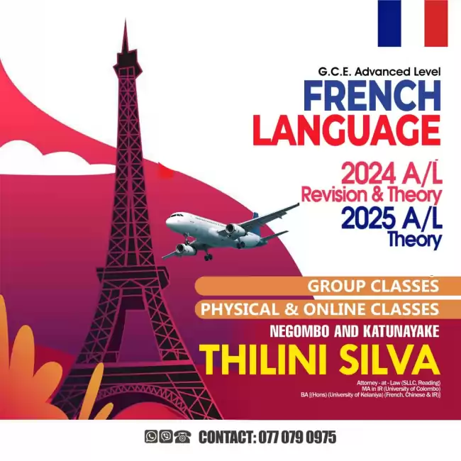 French A/L 2025 Theory & 2024 Paper Classes
