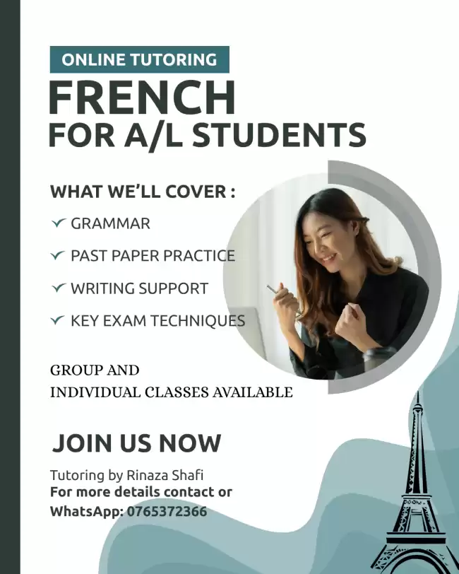 French A/L tutoring