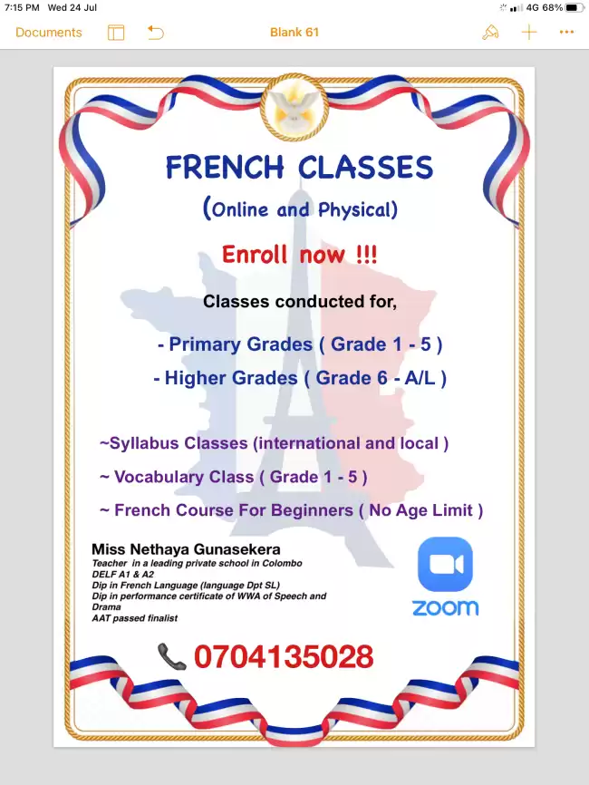 French classes