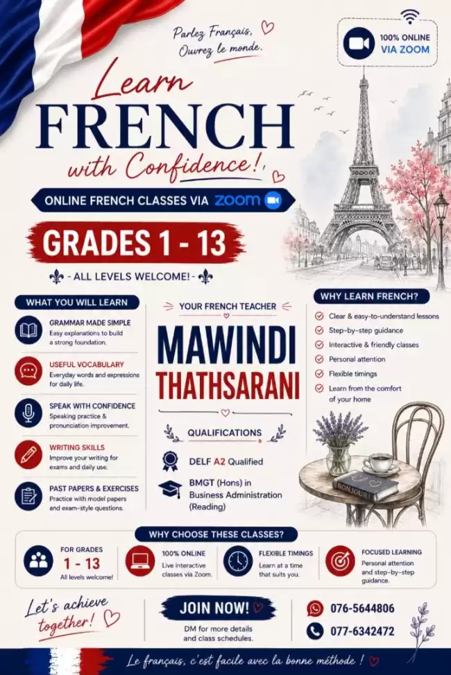 French Classes🇫🇷