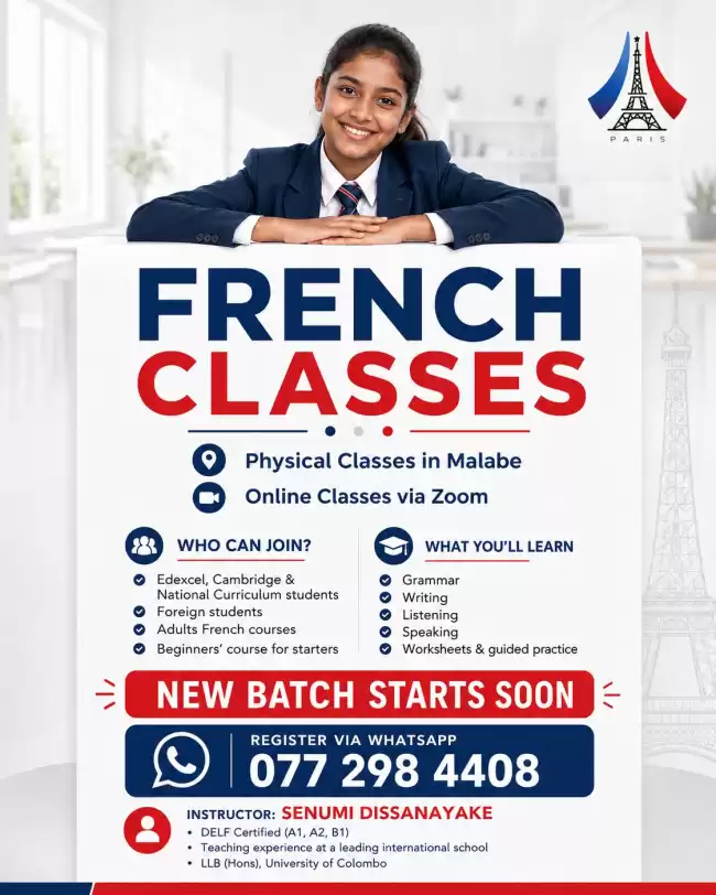 French Classes for All grades
