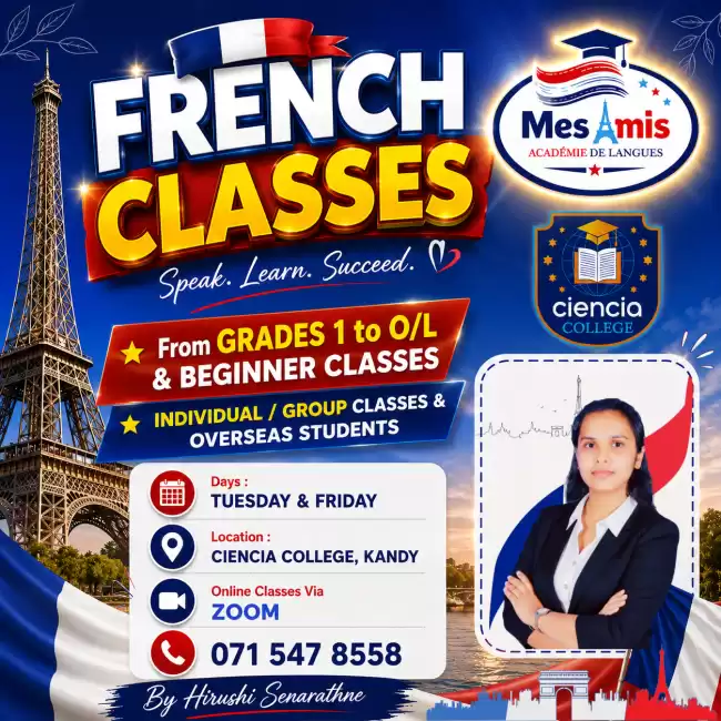 FRENCH CLASSES FOR GRADES 1 to O/L