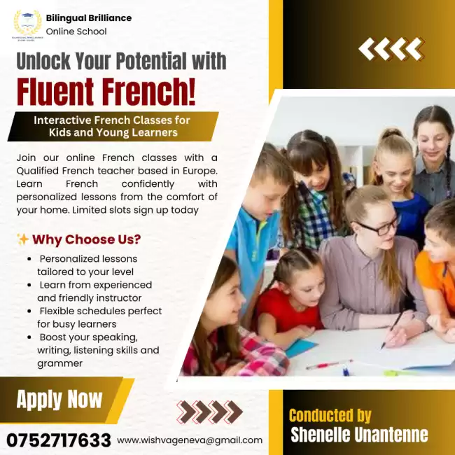 French Classes For Kids And Young Learners